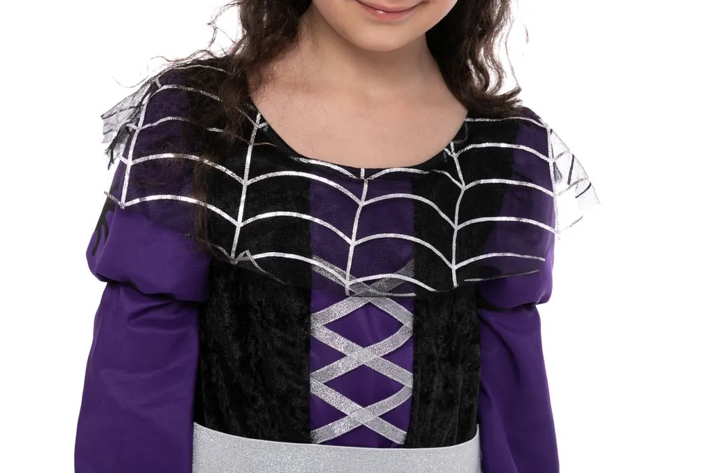 Purple Witch Costume Cosplay - Girls