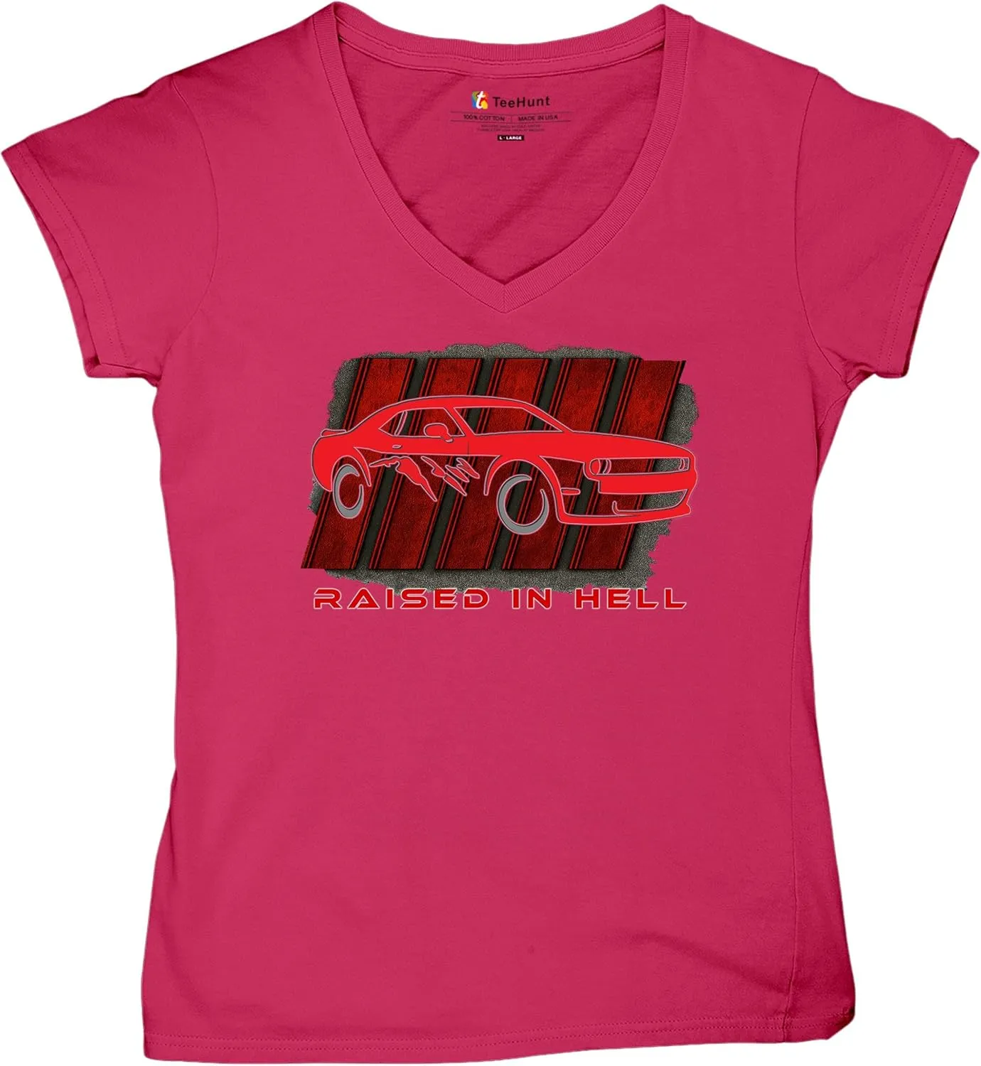 Raised in Hell Women's Graphic T-Shirts and Tank Tops