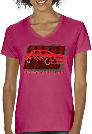 Raised in Hell Women's Graphic T-Shirts and Tank Tops