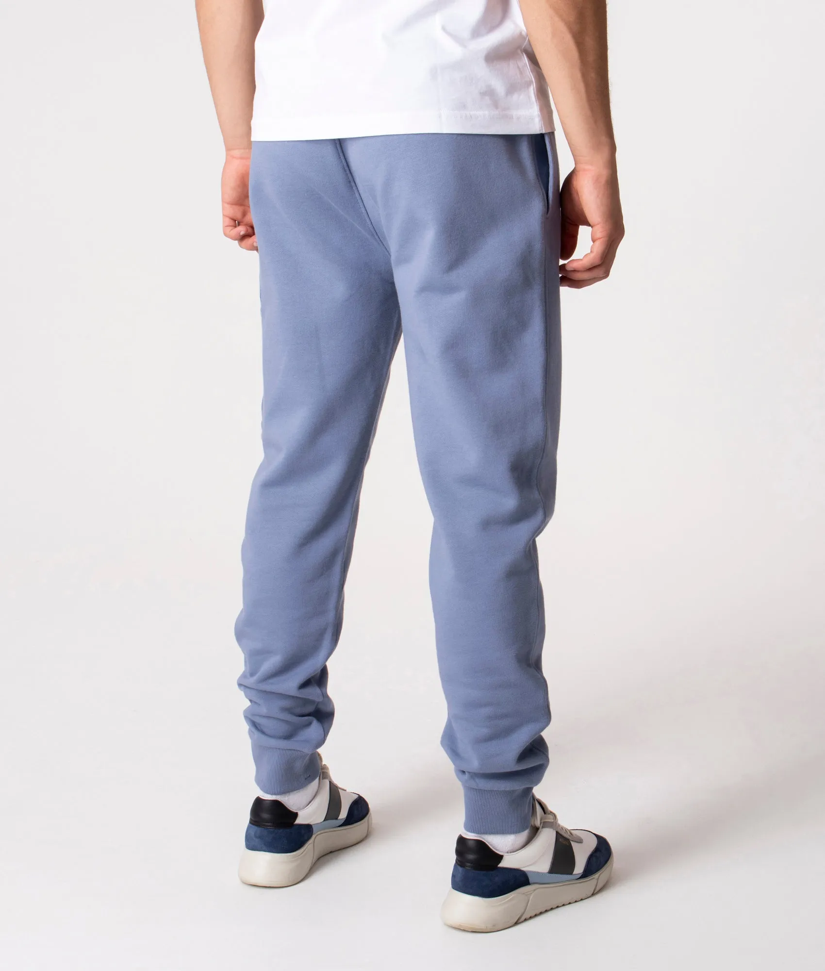 Regular Fit Diagonal Raised Fleece Cargo Joggers