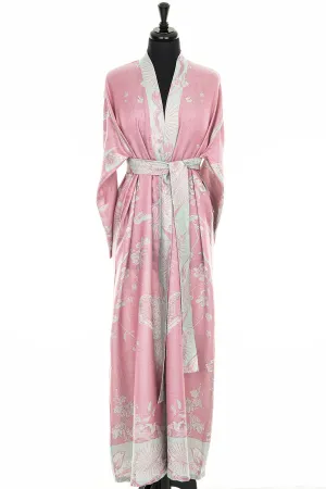 Reversible Dressing Gown in Rococo Pink