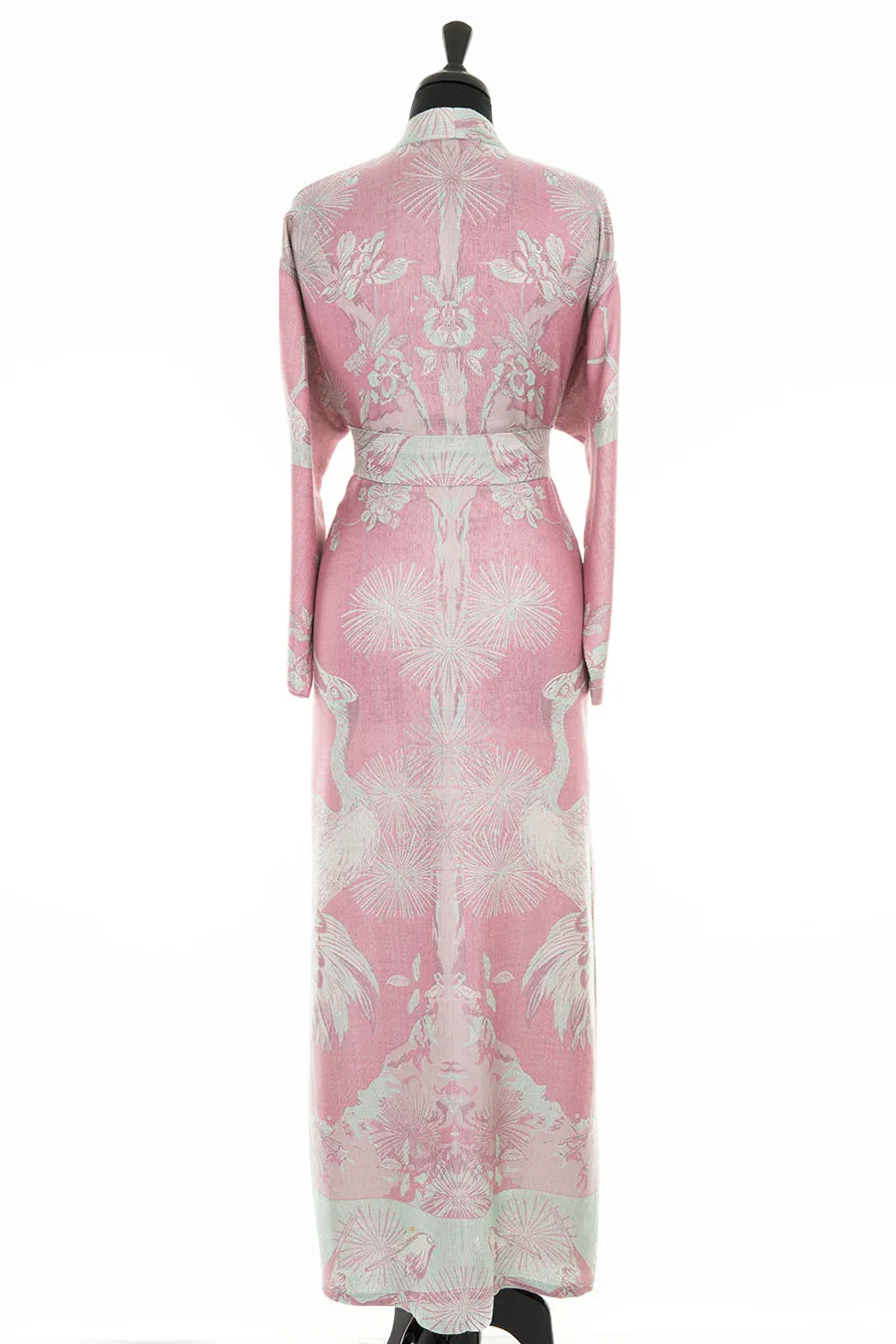 Reversible Dressing Gown in Rococo Pink