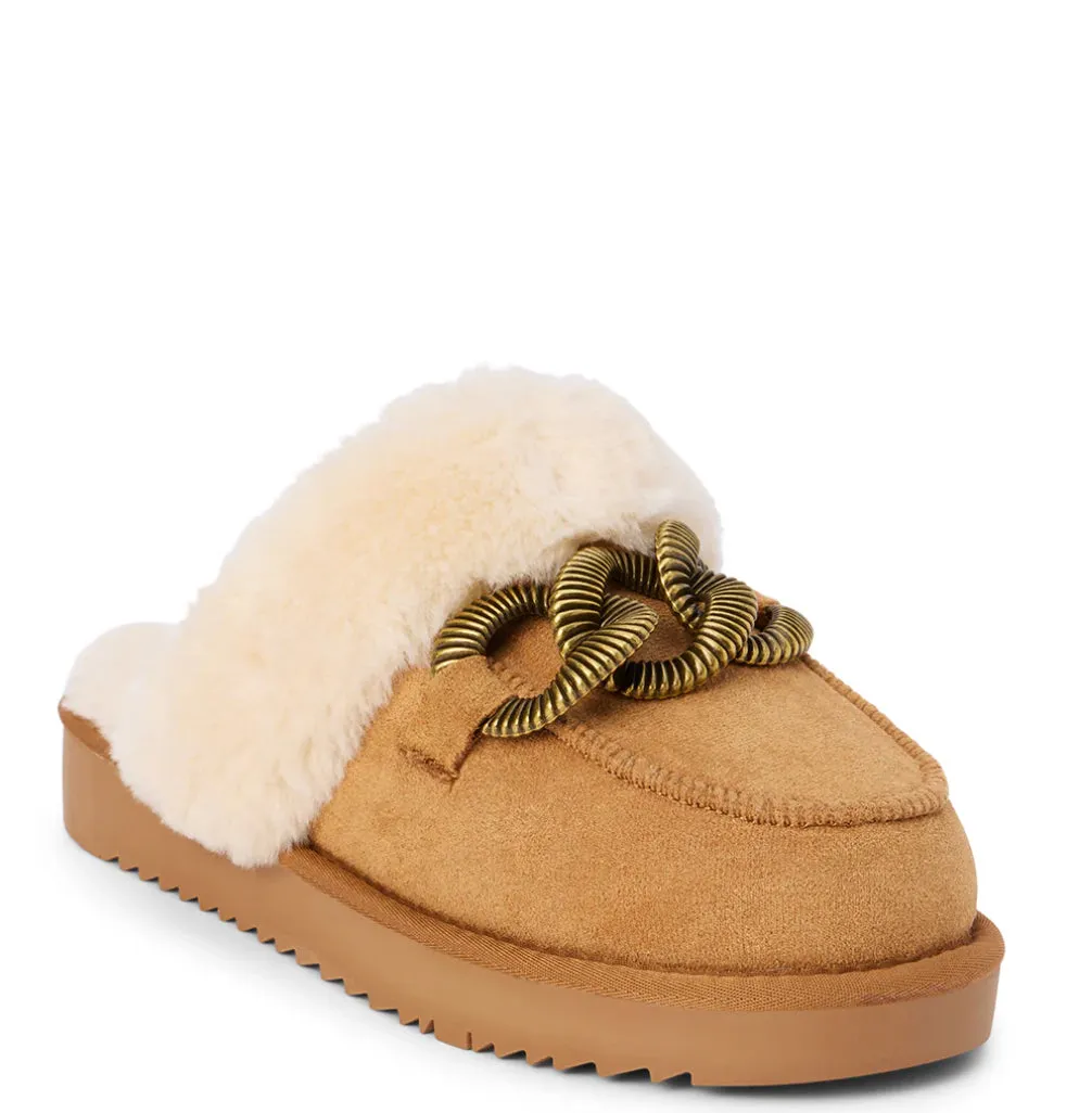 TAOS LOUNGE MULE in Chestnut