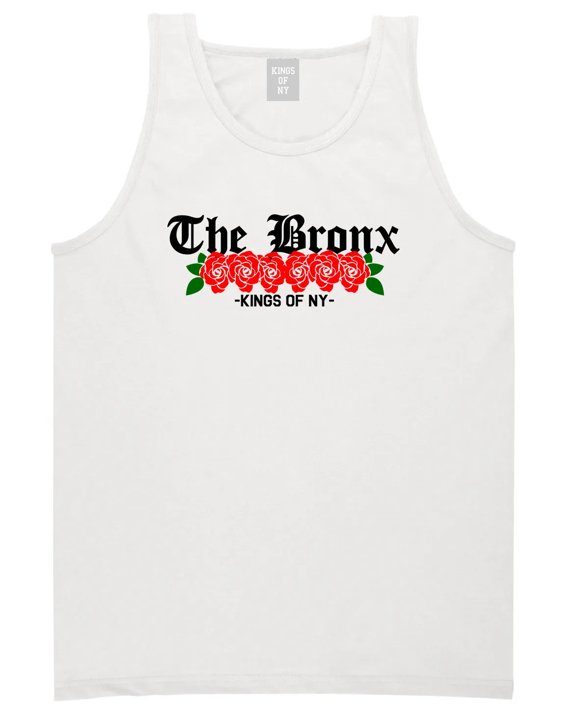 The Bronx Roses Kings Of NY Mens Tank Top T-Shirt