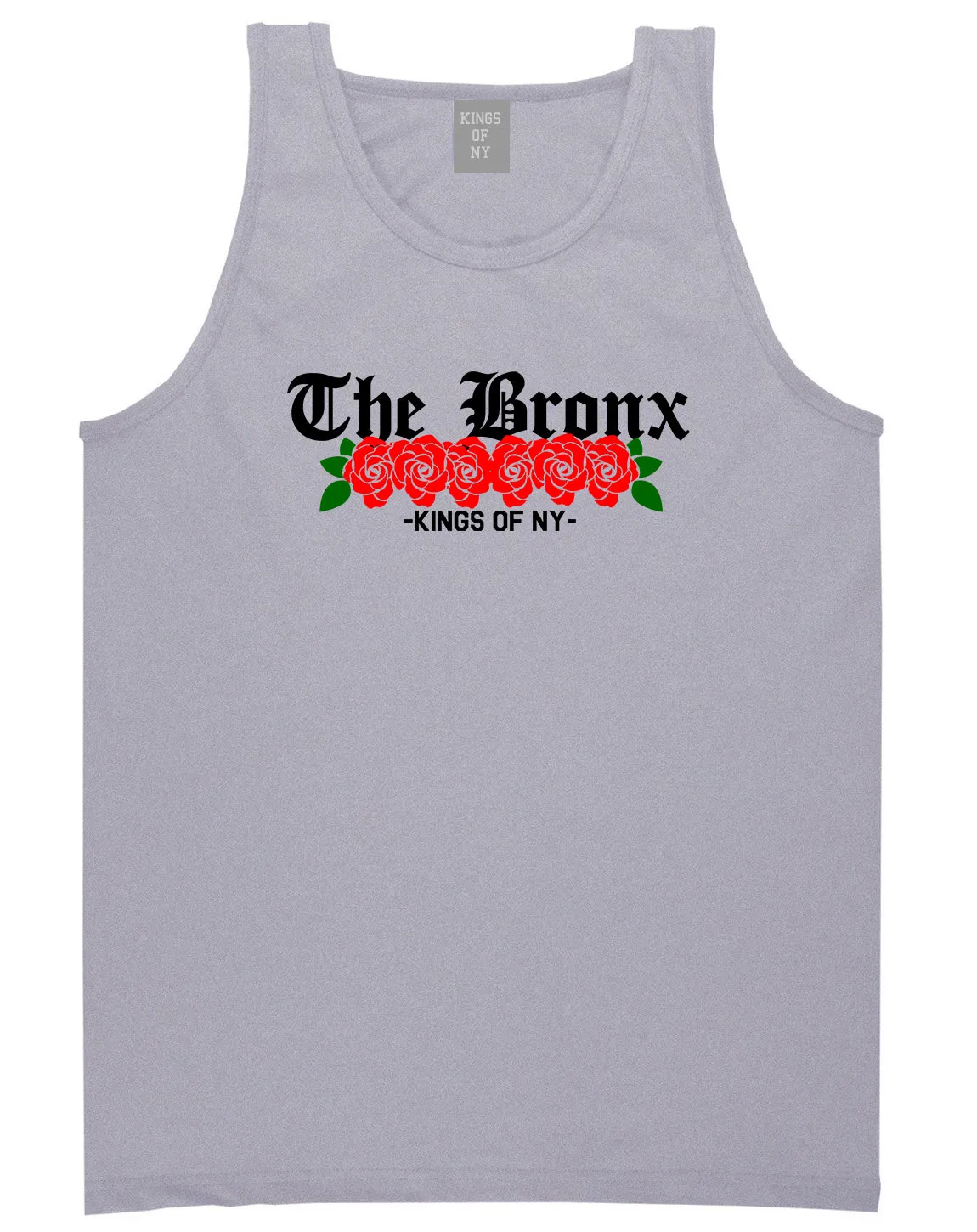 The Bronx Roses Kings Of NY Mens Tank Top T-Shirt