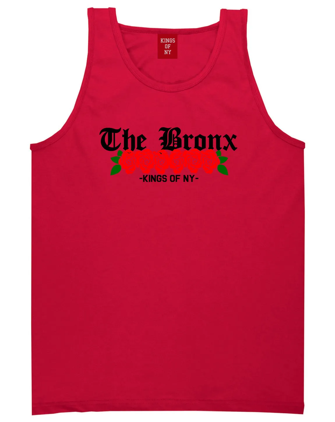 The Bronx Roses Kings Of NY Mens Tank Top T-Shirt