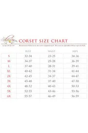 Top Drawer 3 PC Pin-Up Witch Corset Costume