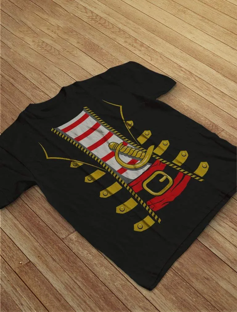 Tstars Kids Pirate Shirt Buccaneer Costume Youth Boys Girls Shirts