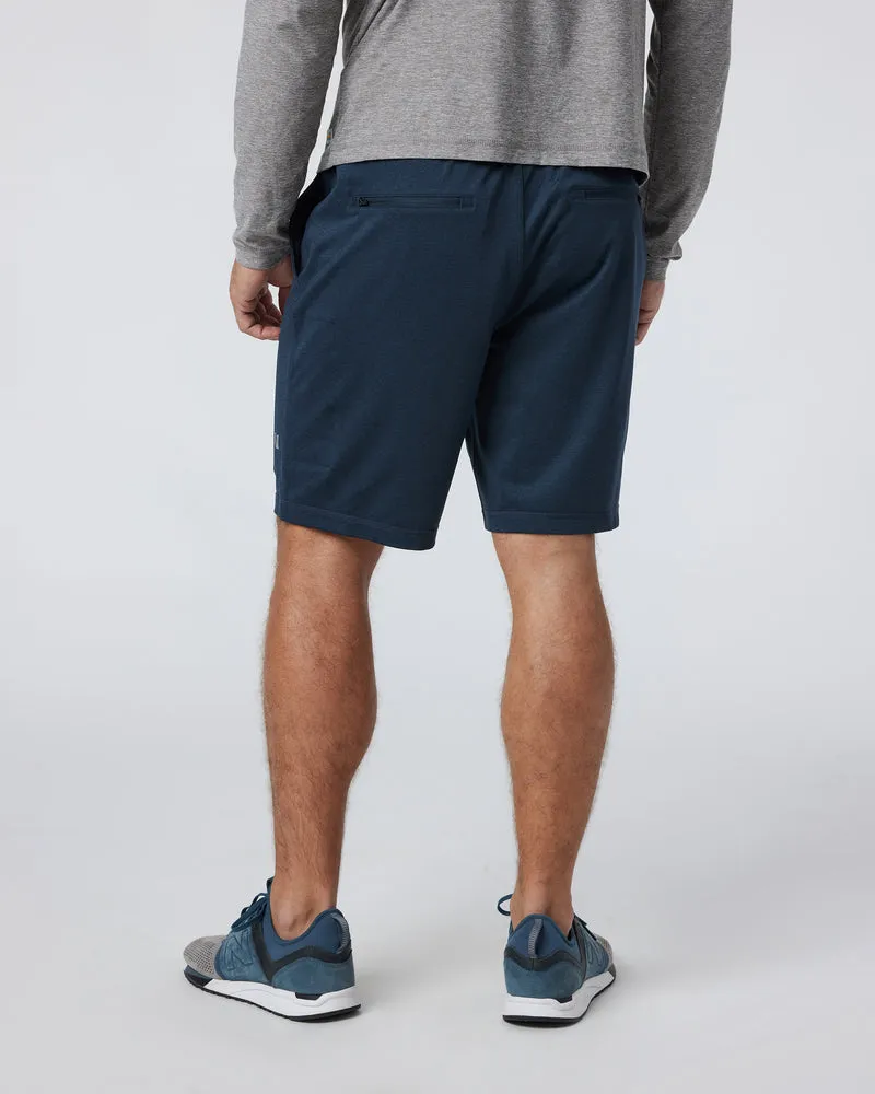 VUORI Sunday Performance Short 8" - INK HEATHER