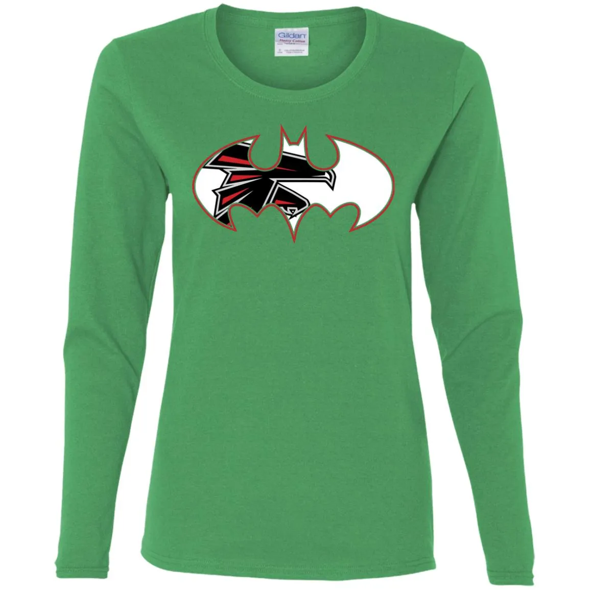 We Are The Atlanta Falcons Batman Nfl Mashup Women Long Sleeve Shirt