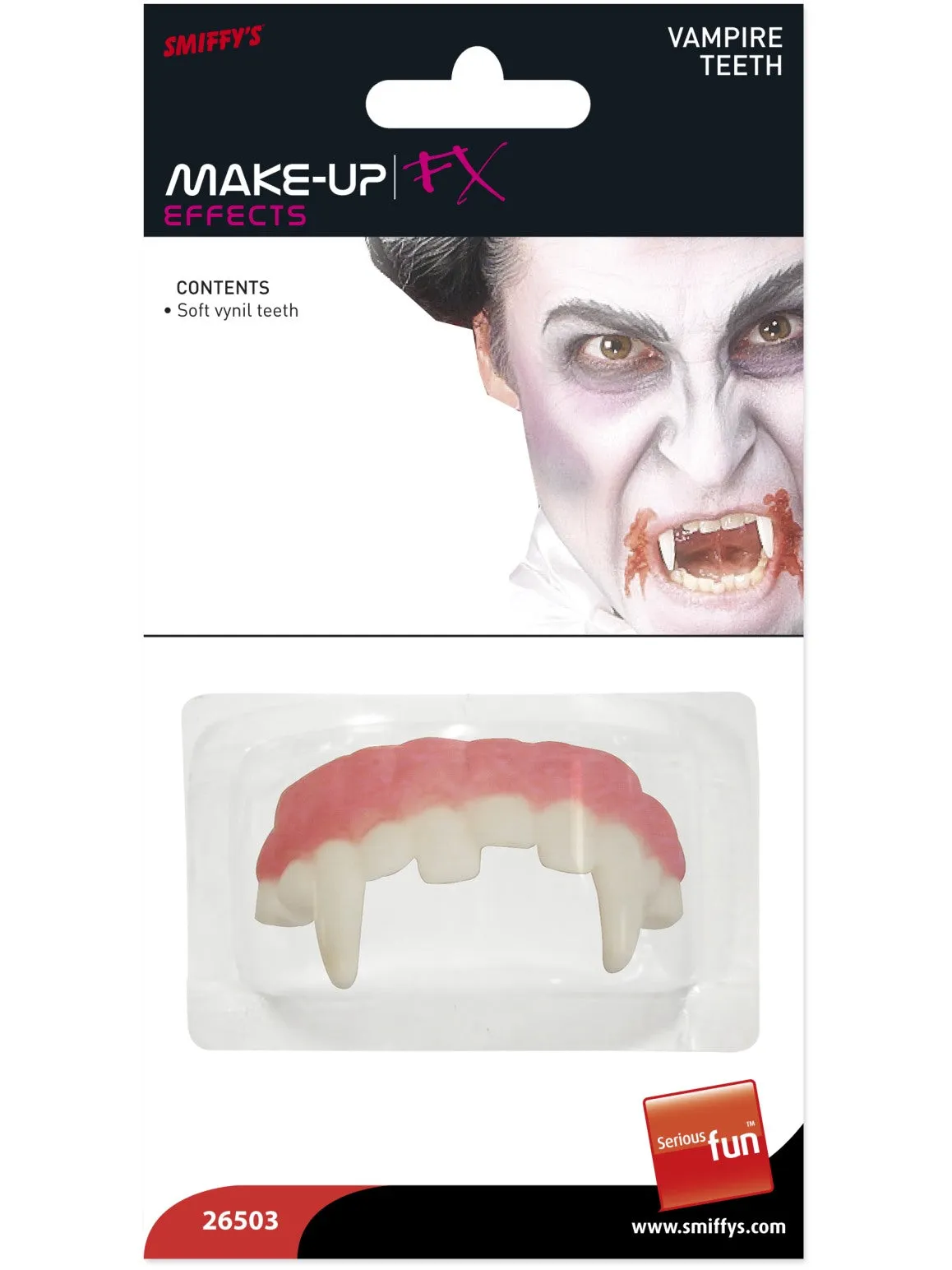 White Horror Vampire Teeth