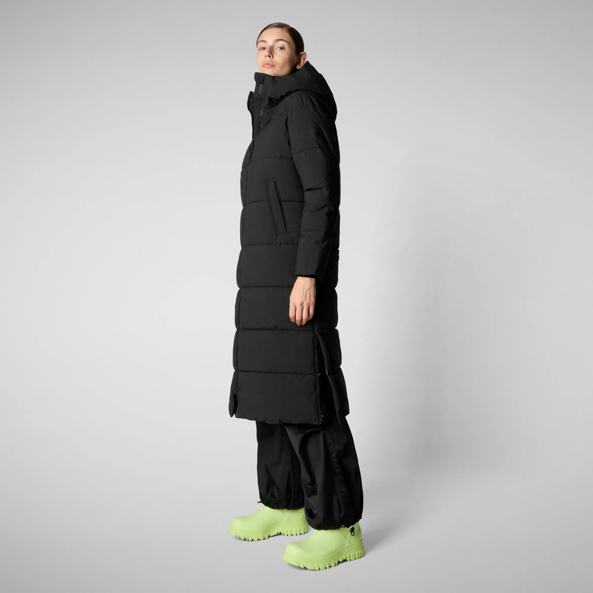 Women's Hooded Parka Missy in black