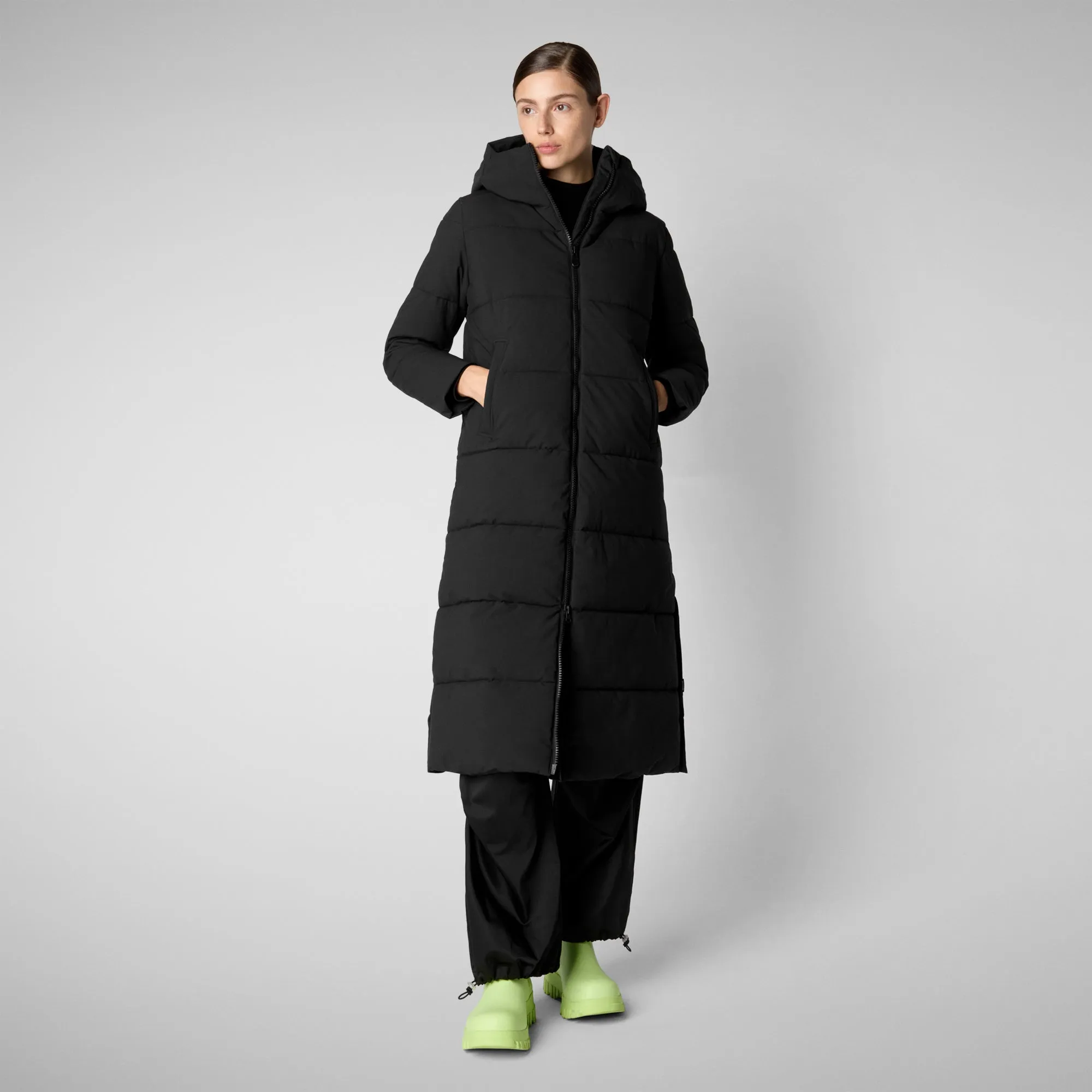 Women's Hooded Parka Missy in black
