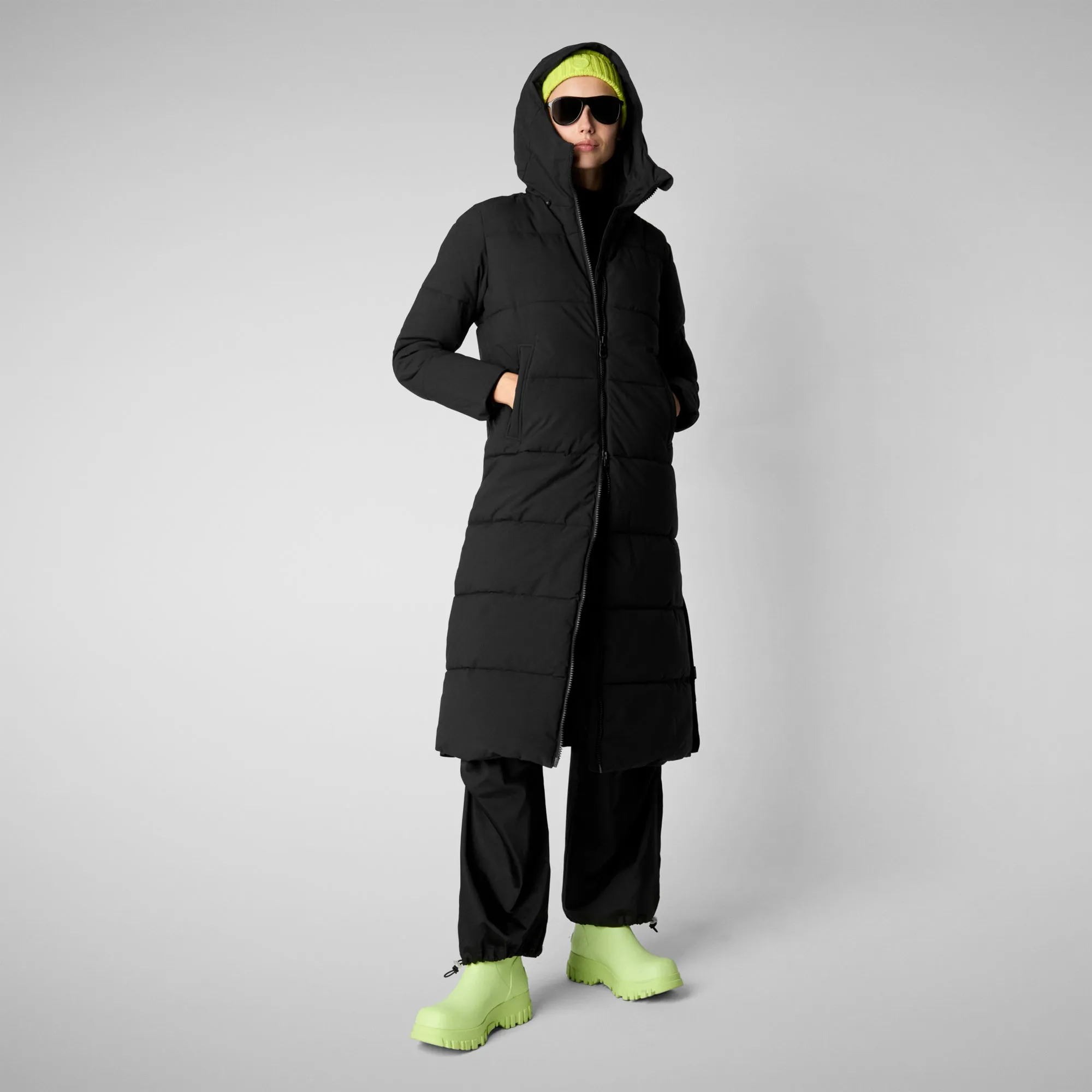 Women's Hooded Parka Missy in black