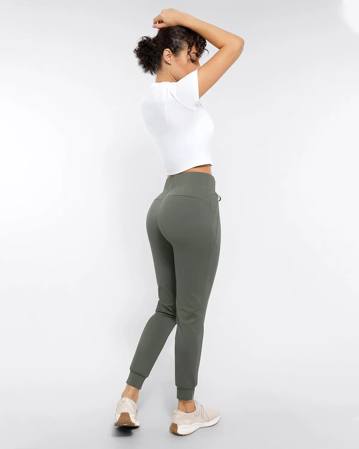 Womens Joggers with Pockets Ultra Soft Tapered Leg Joggers for Workouts and Running