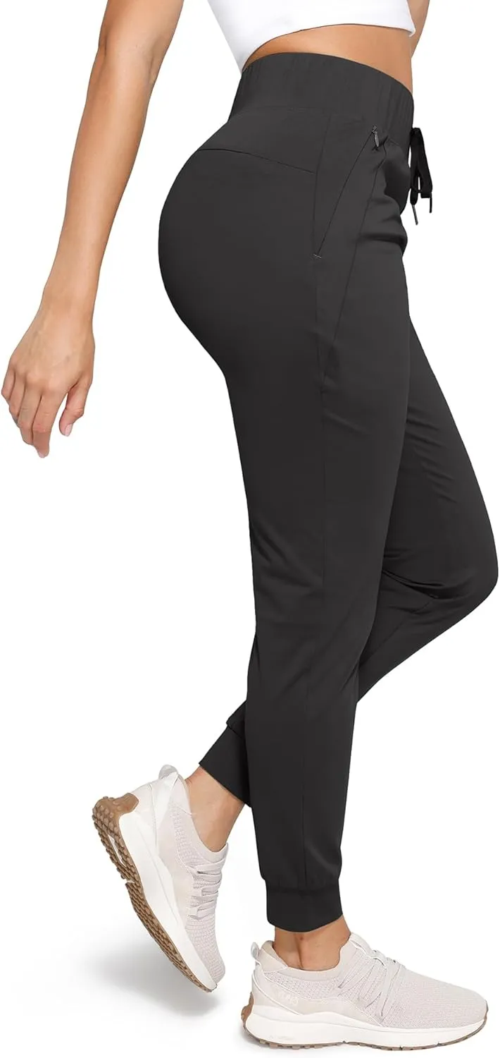 Womens Joggers with Pockets Ultra Soft Tapered Leg Joggers for Workouts and Running