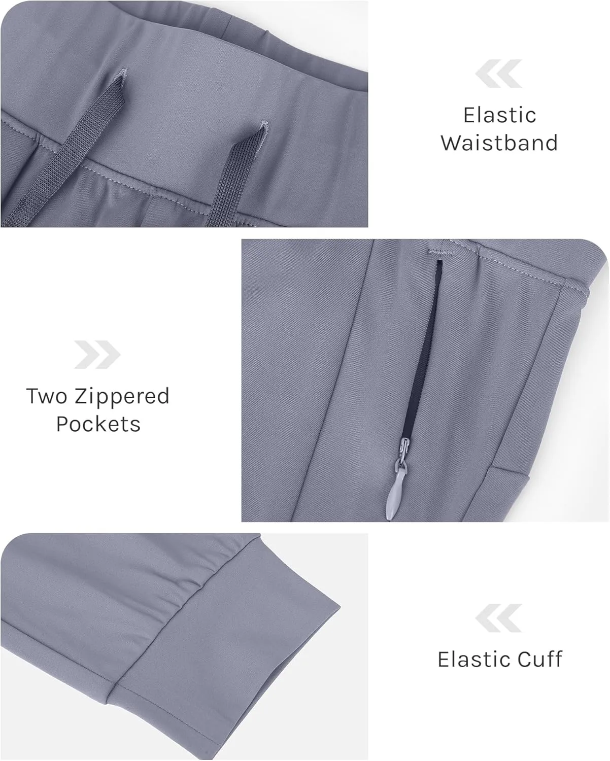 Womens Joggers with Pockets Ultra Soft Tapered Leg Joggers for Workouts and Running